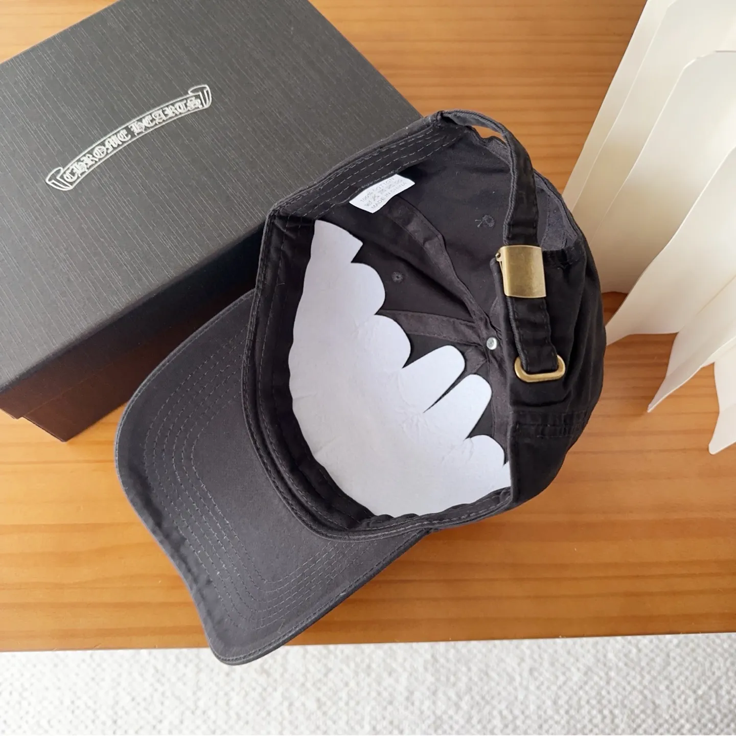 💰60 Chrome Hearts💓Early autumn Korean style fashionable retro washed baseball cap🧢peaked cap